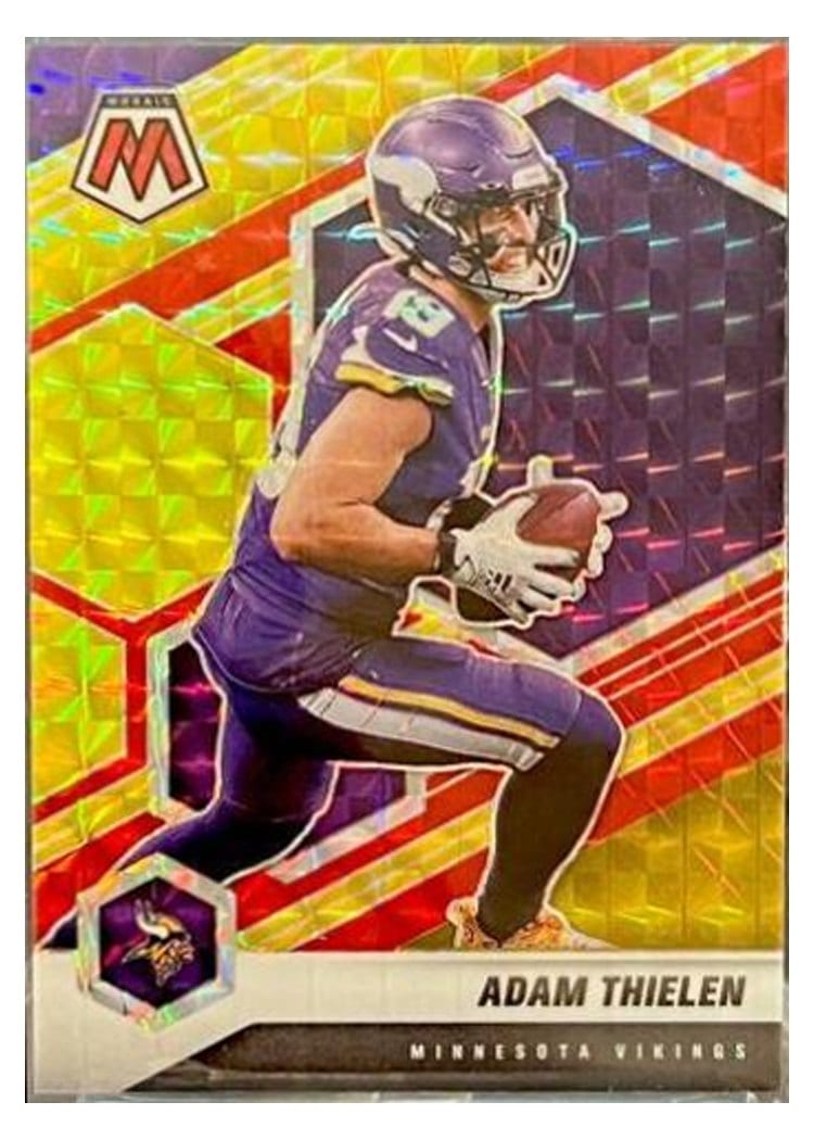 2021 Panini Mosaic Base Set Adam Thielen #133 card