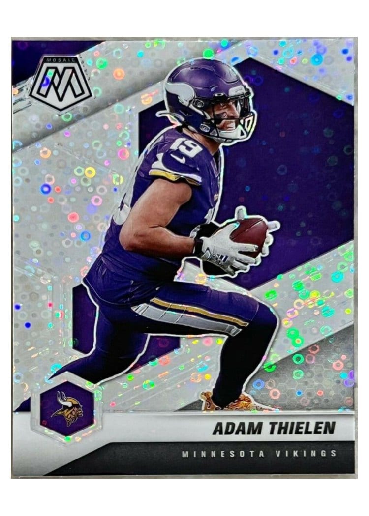 2021 Panini Mosaic Base Set Adam Thielen #133 card