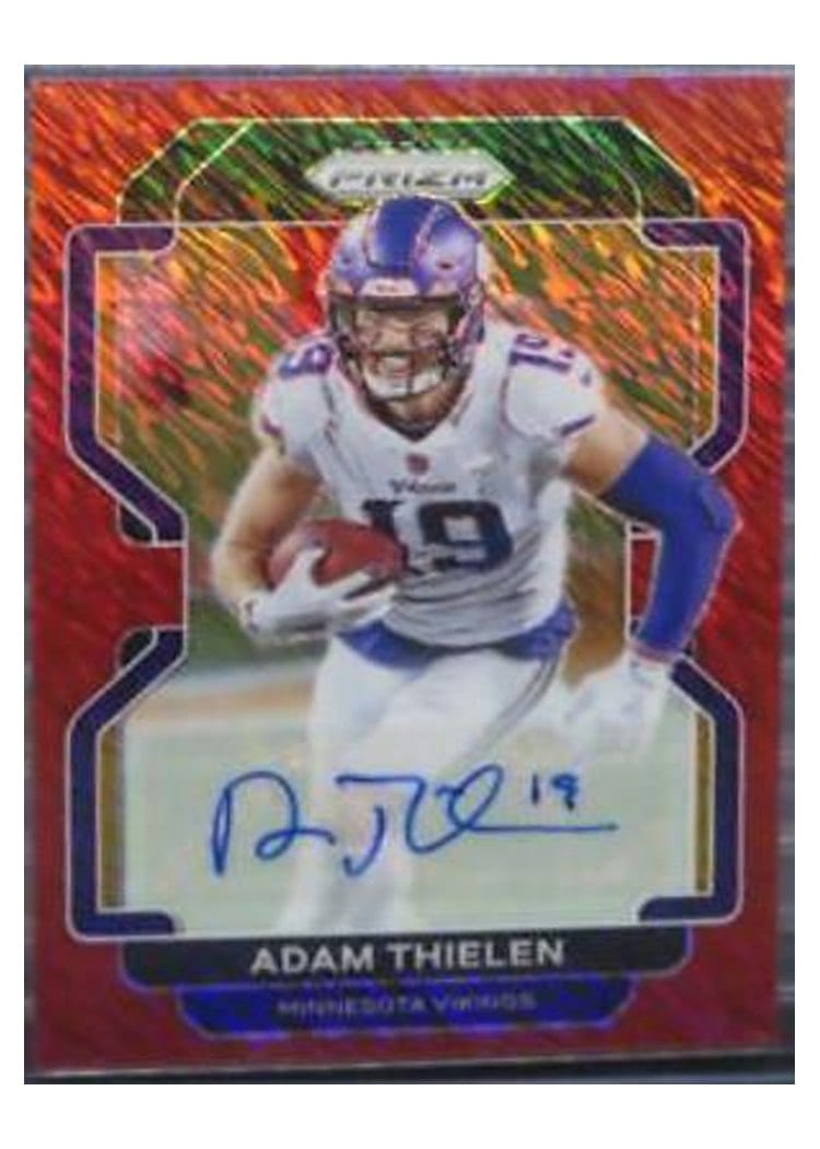 2021 Panini Prizm Base Set Adam Thielen #126 card