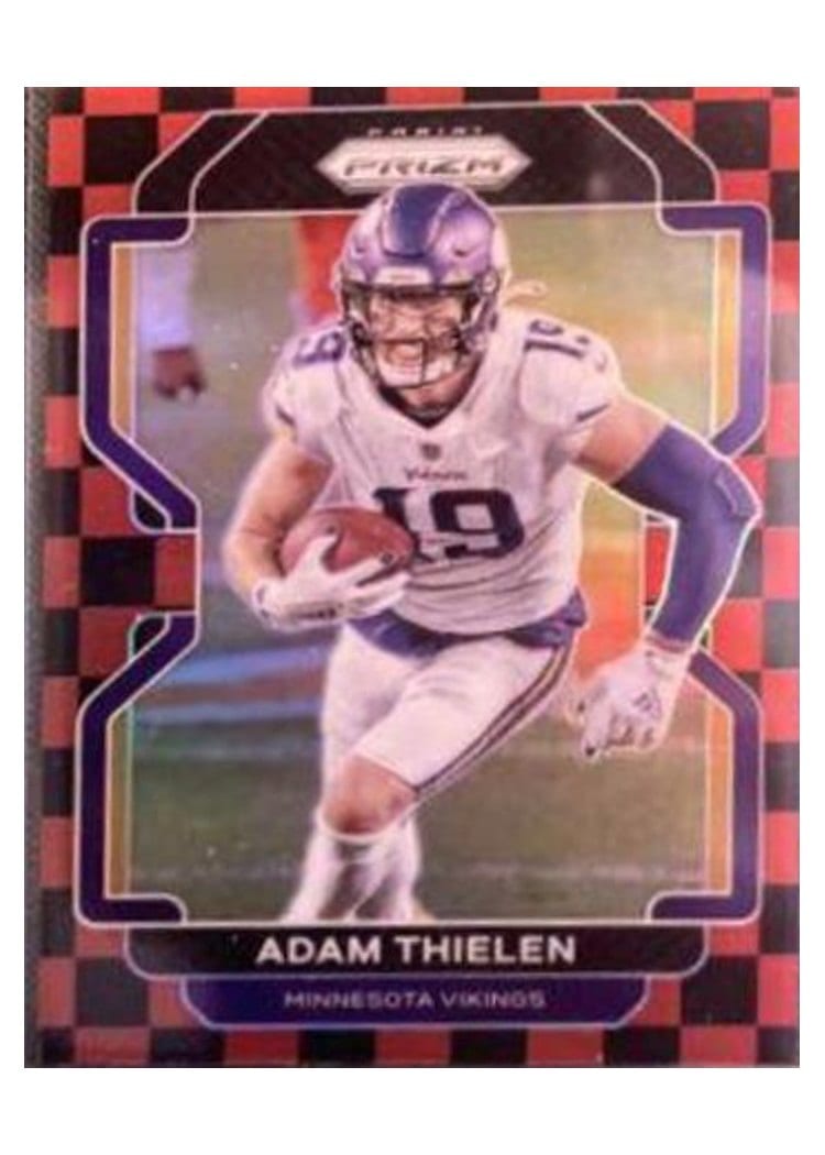 2021 Panini Prizm Base Set Adam Thielen #126 card