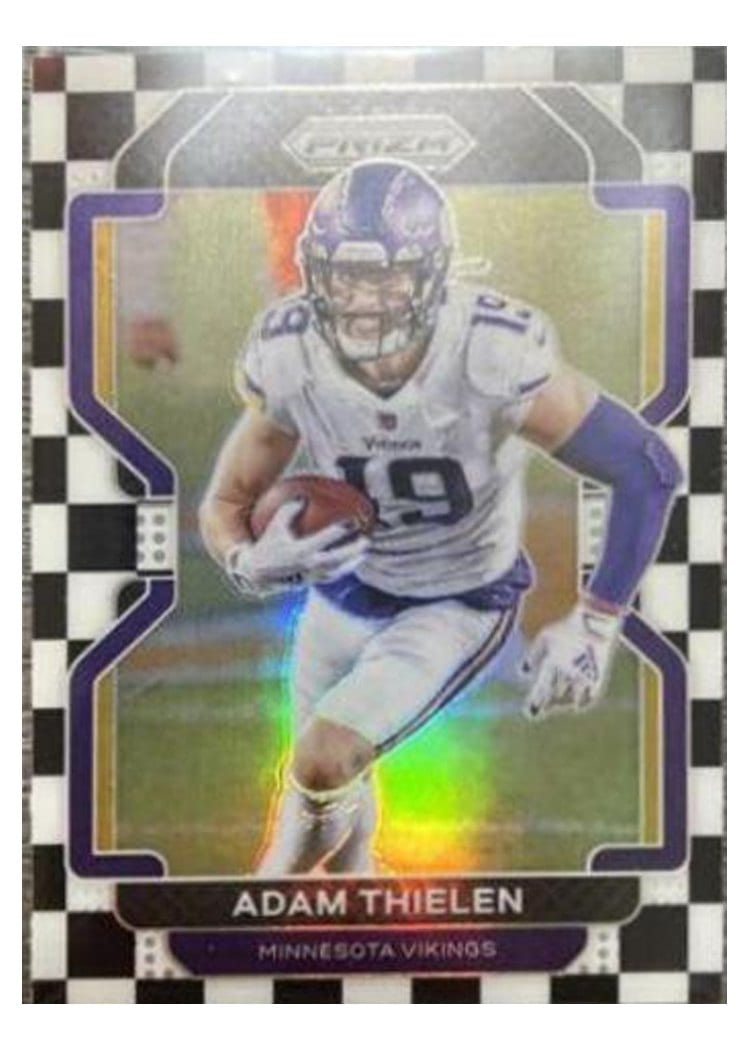 2021 Panini Prizm Base Set Adam Thielen #126 card