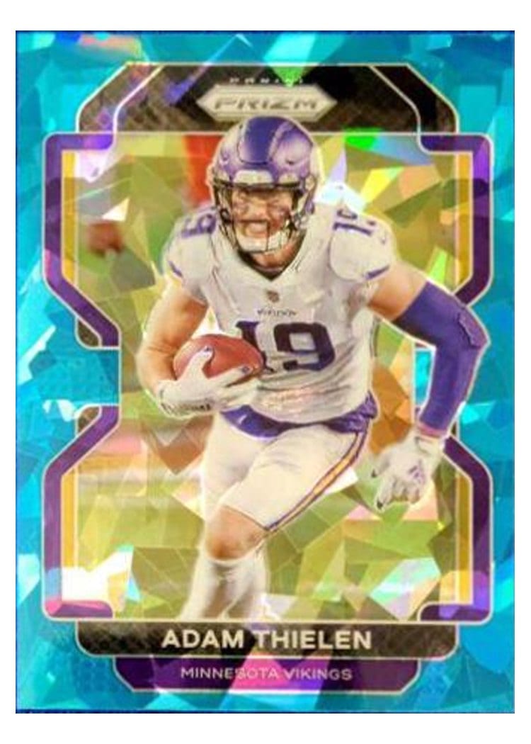 2021 Panini Prizm Base Set Adam Thielen #126 card