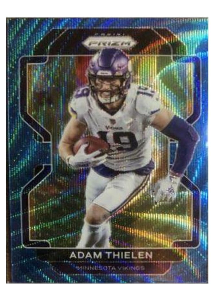2021 Panini Prizm Base Set Adam Thielen #126 card