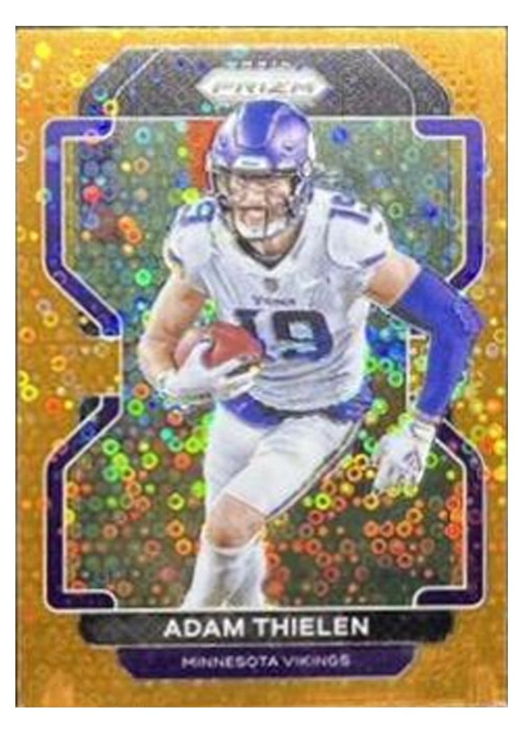 2021 Panini Prizm Base Set Adam Thielen #126 card