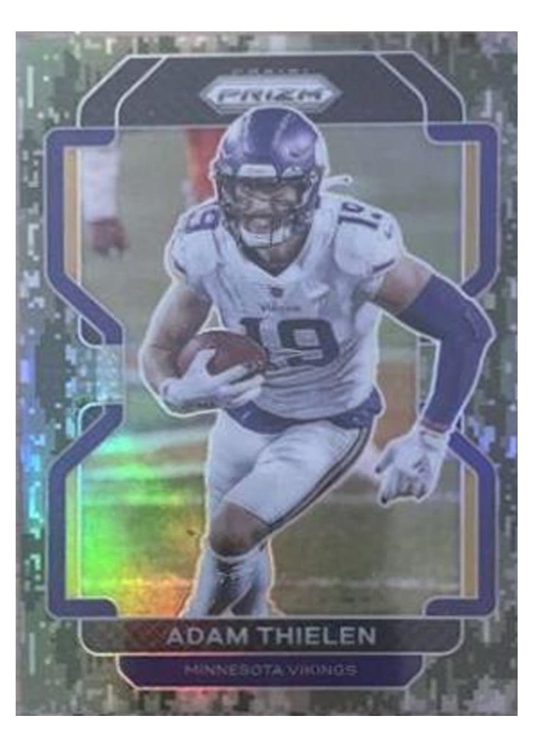 2021 Panini Prizm Base Set Adam Thielen #126 card