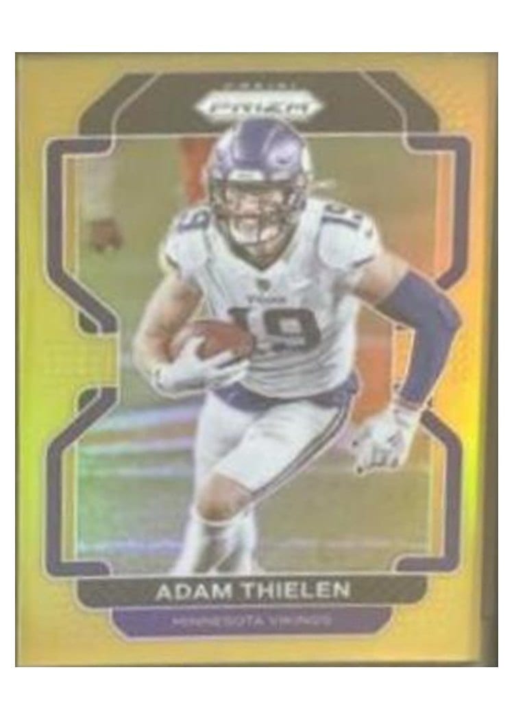 2021 Panini Prizm Base Set Adam Thielen #126 card