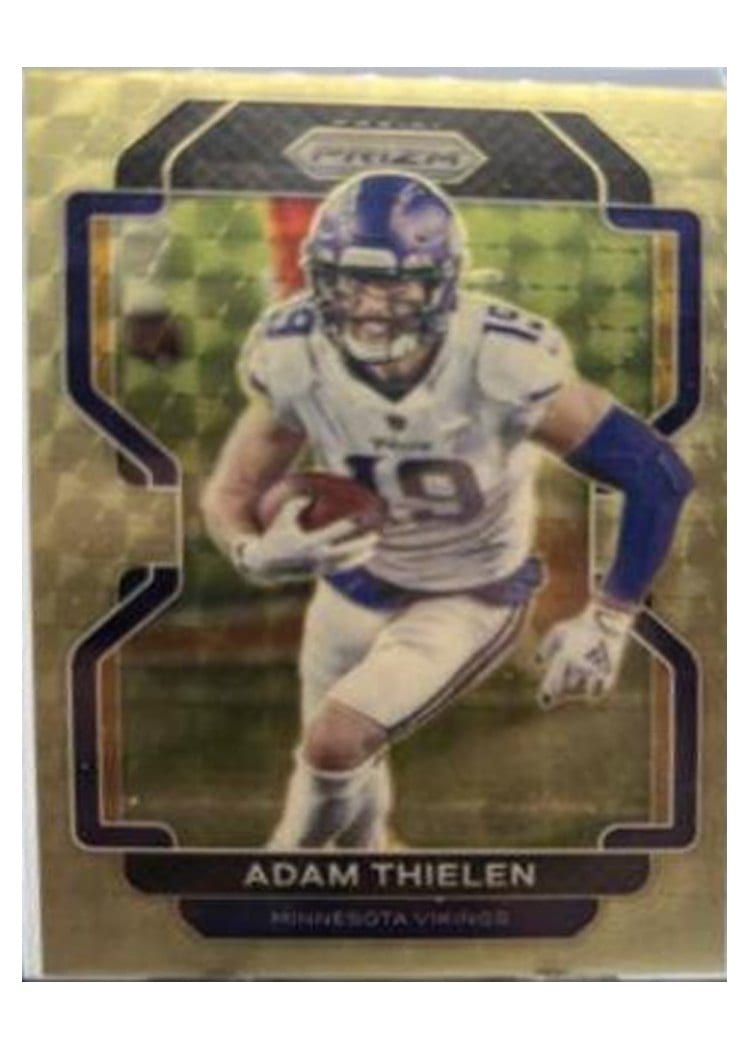 2021 Panini Prizm Base Set Adam Thielen #126 card