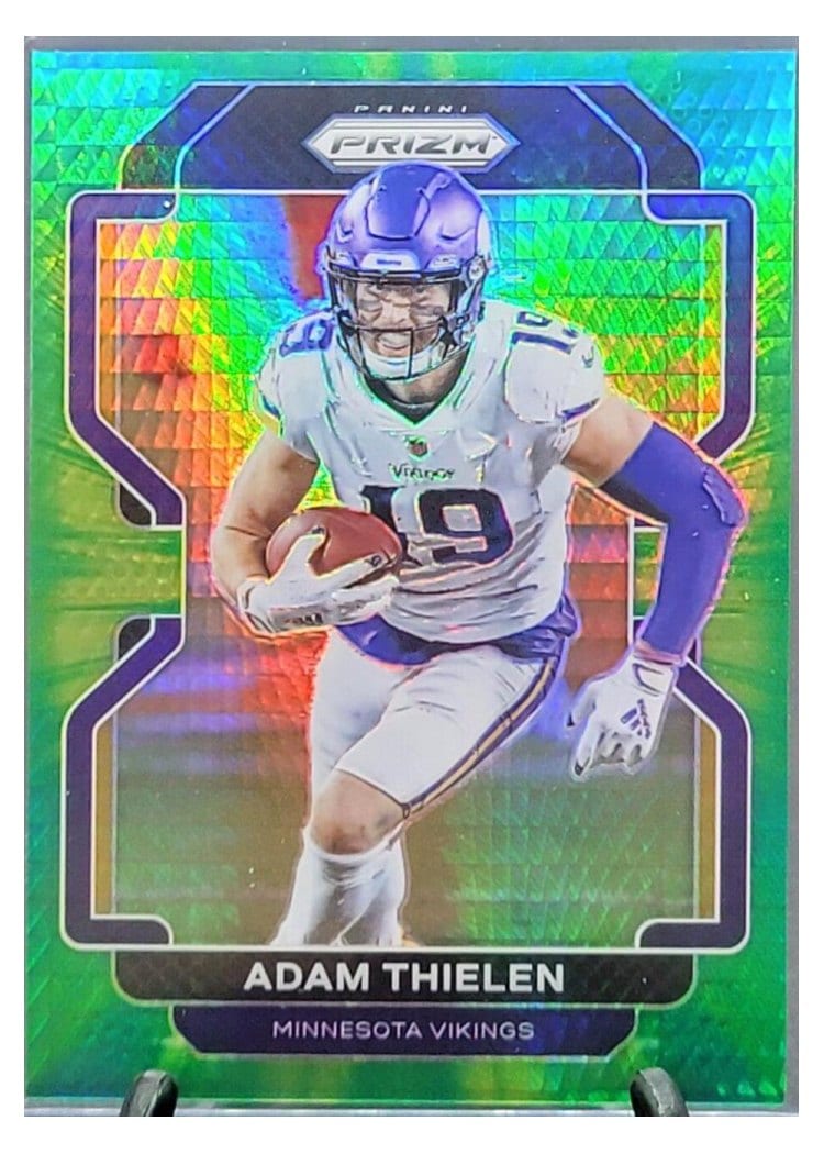 2021 Panini Prizm Base Set Adam Thielen #126 card
