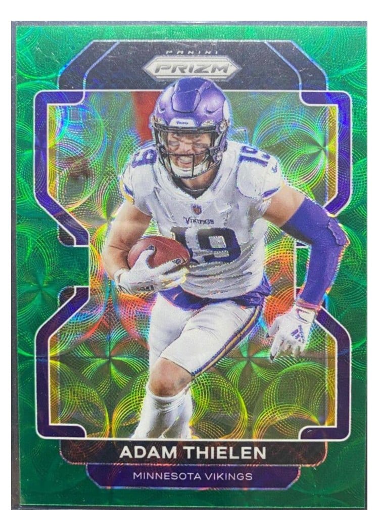 2021 Panini Prizm Base Set Adam Thielen #126 card