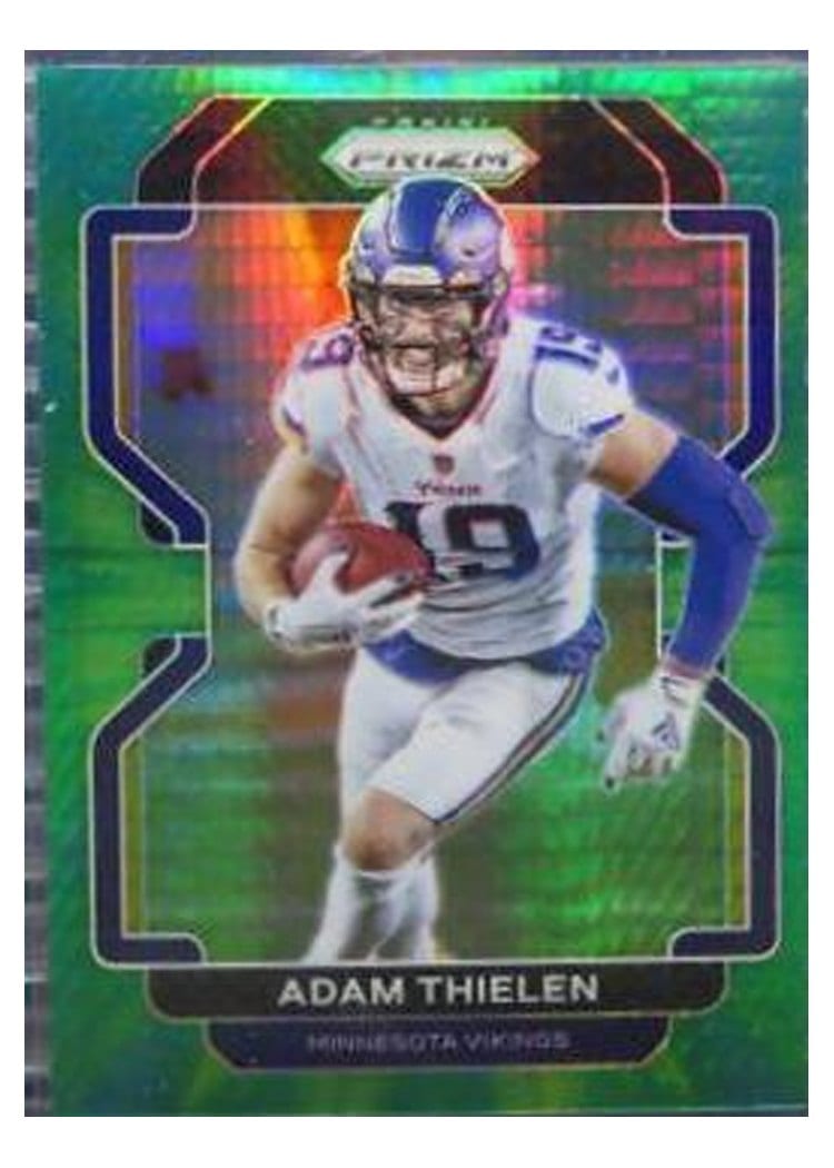 2021 Panini Prizm Base Set Adam Thielen #126 card