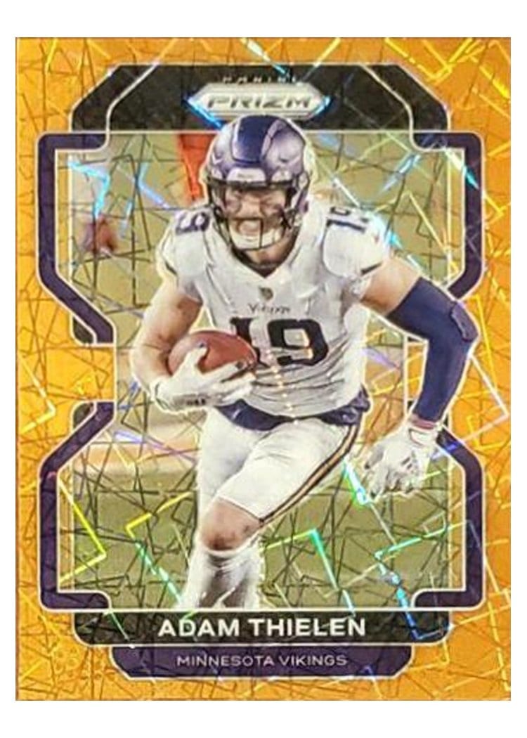 2021 Panini Prizm Base Set Adam Thielen #126 card