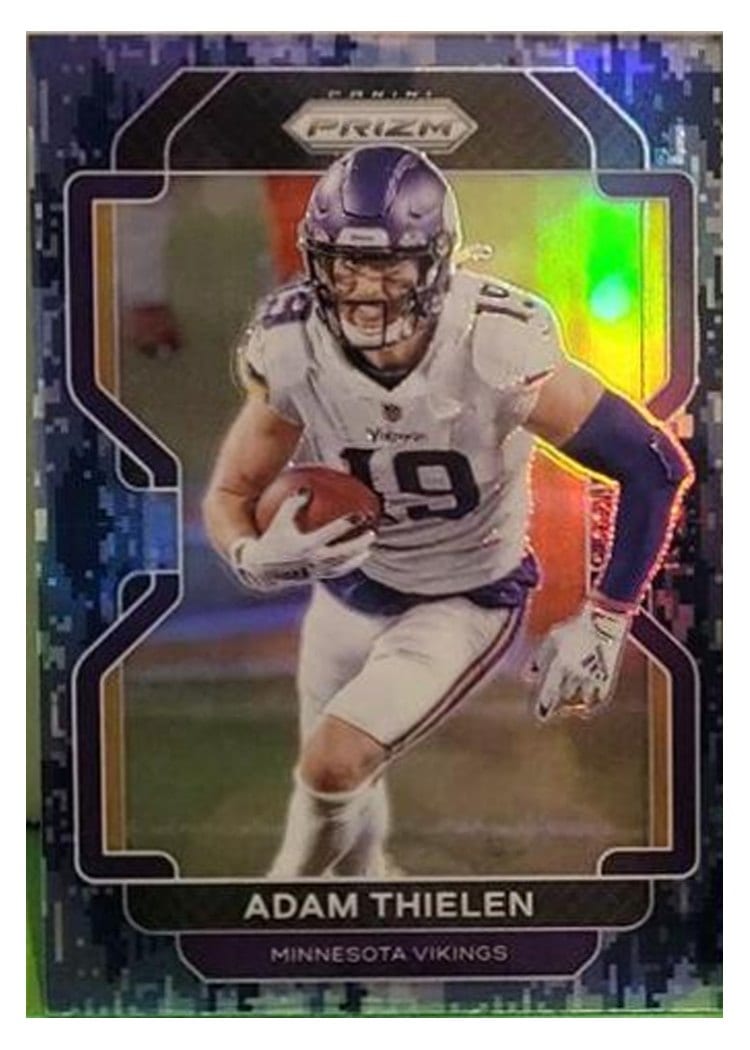2021 Panini Prizm Base Set Adam Thielen #126 card