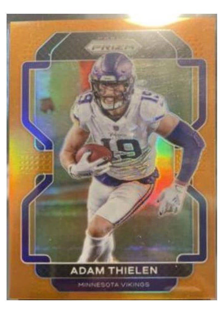 2021 Panini Prizm Base Set Adam Thielen #126 card