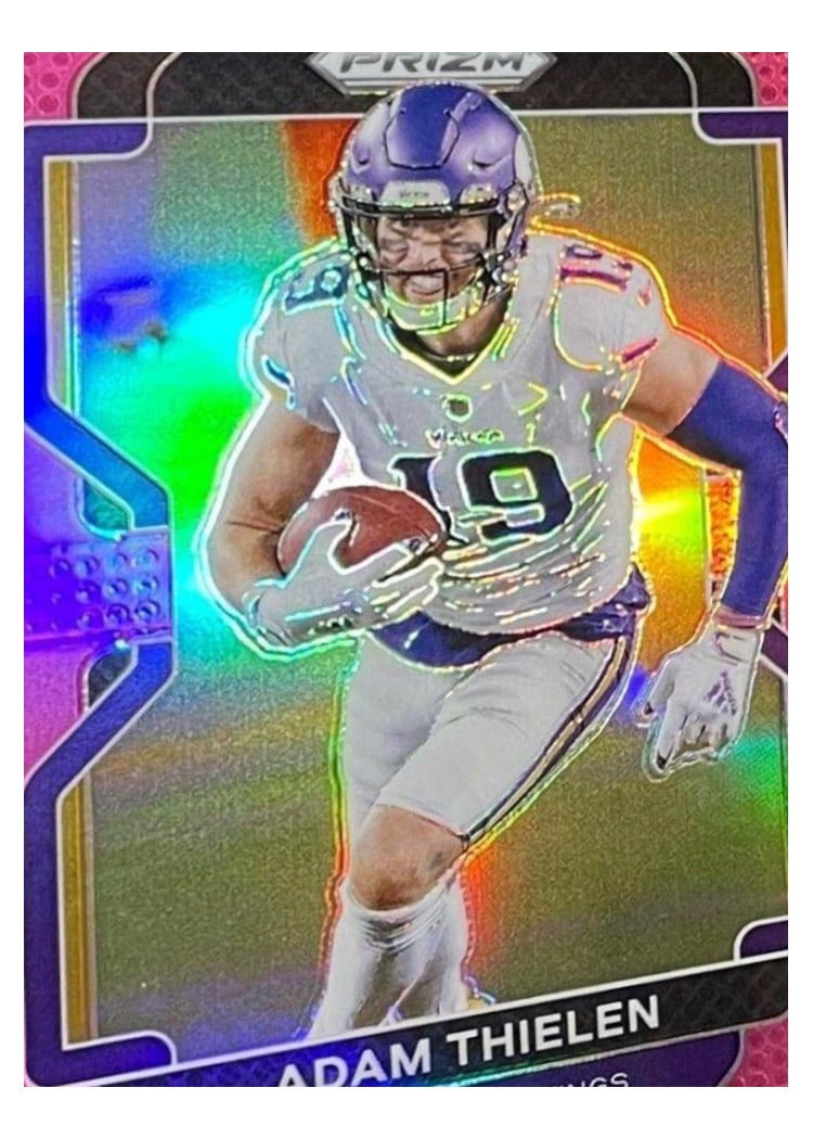 2021 Panini Prizm Base Set Adam Thielen #126 card