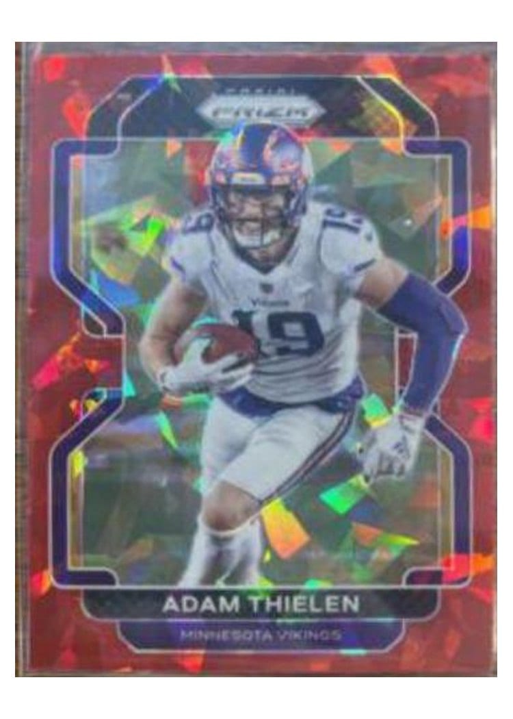 2021 Panini Prizm Base Set Adam Thielen #126 card