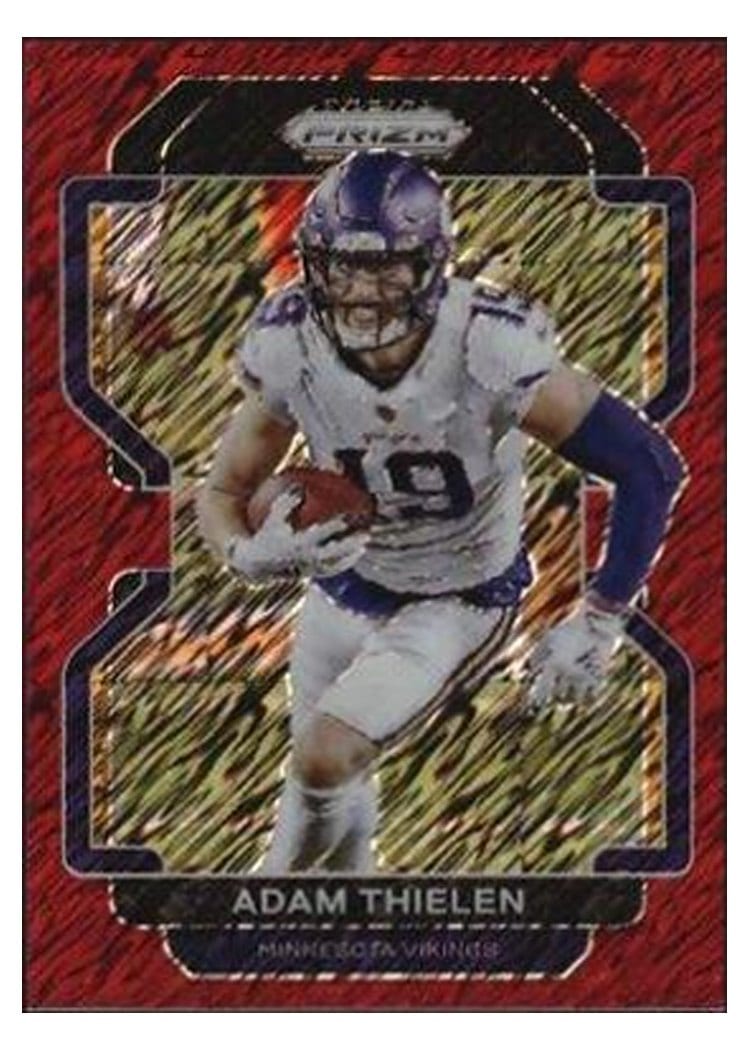 2021 Panini Prizm Base Set Adam Thielen #126 card