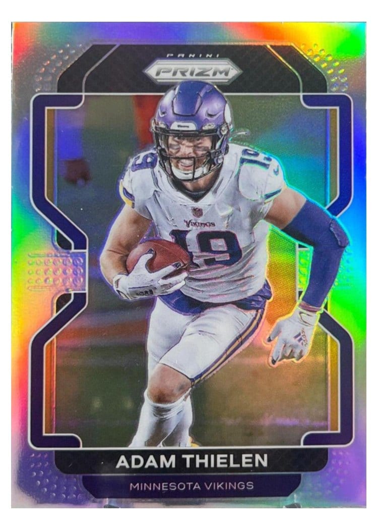 2021 Panini Prizm Base Set Adam Thielen #126 card