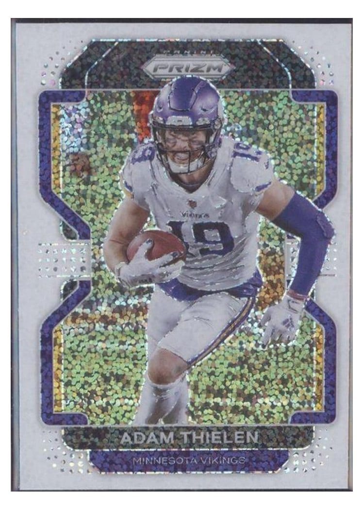 2021 Panini Prizm Base Set Adam Thielen #126 card