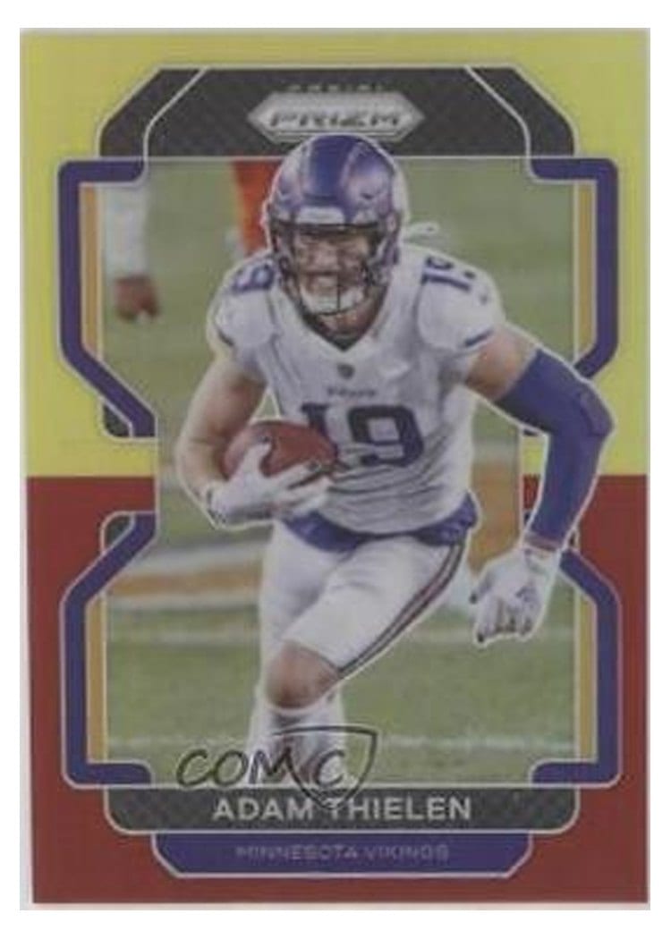 2021 Panini Prizm Base Set Adam Thielen #126 card