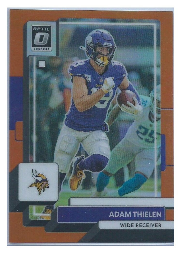 2022 Donruss Optic Base Set Adam Thielen #130 card