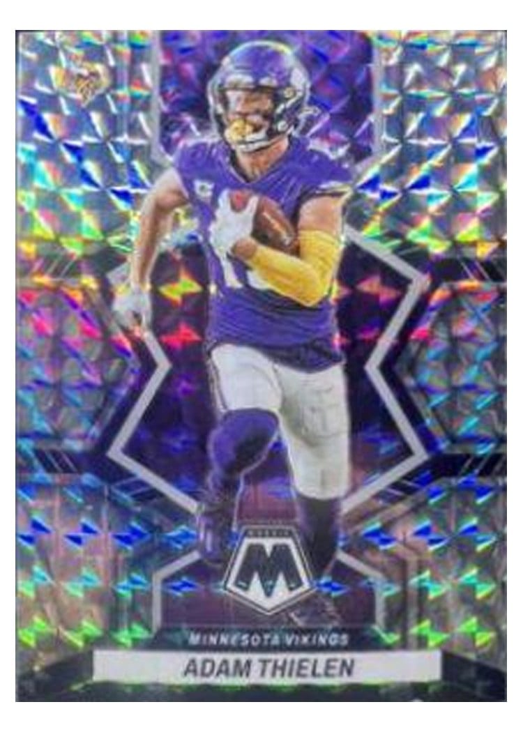 2022 Panini Mosaic Base Set Adam Thielen #130 card