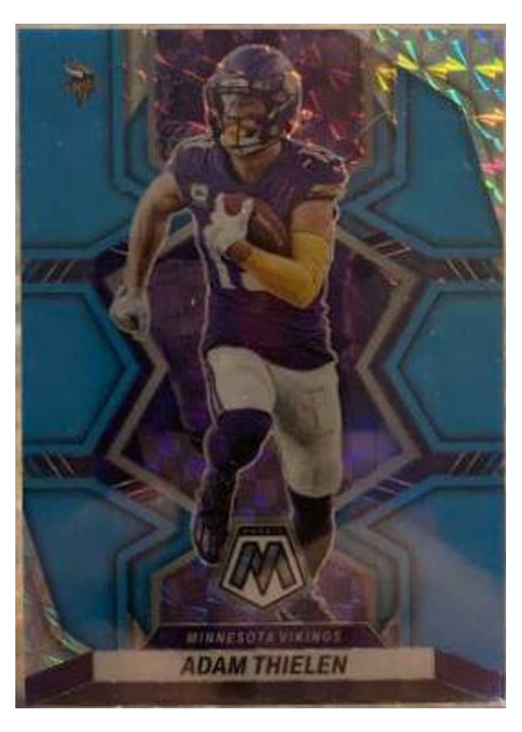 2022 Panini Mosaic Base Set Adam Thielen #130 card