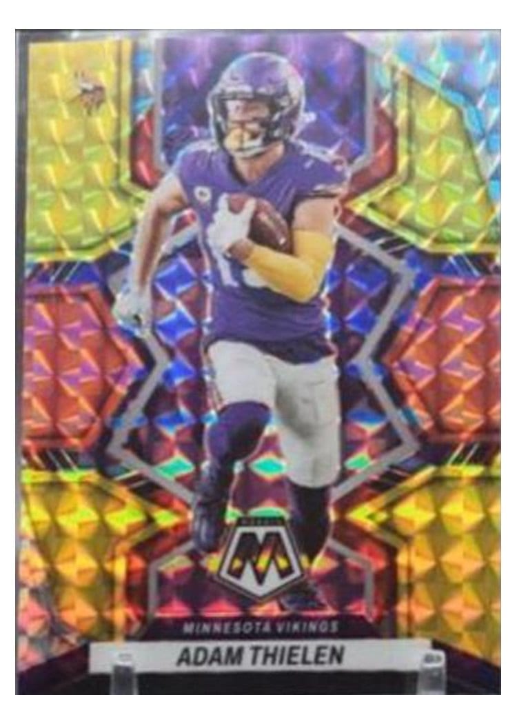 2022 Panini Mosaic Base Set Adam Thielen #130 card