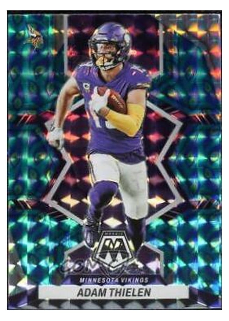 2022 Panini Mosaic Base Set Adam Thielen #130 card