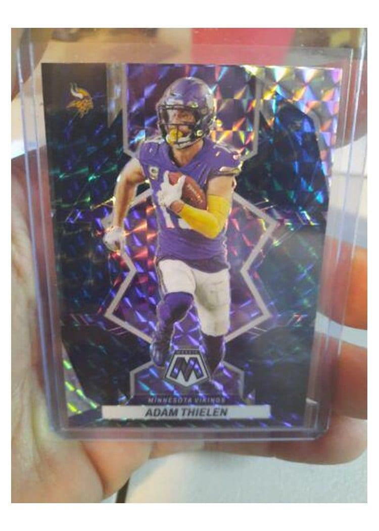 2022 Panini Mosaic Base Set Adam Thielen Genesis #130 card