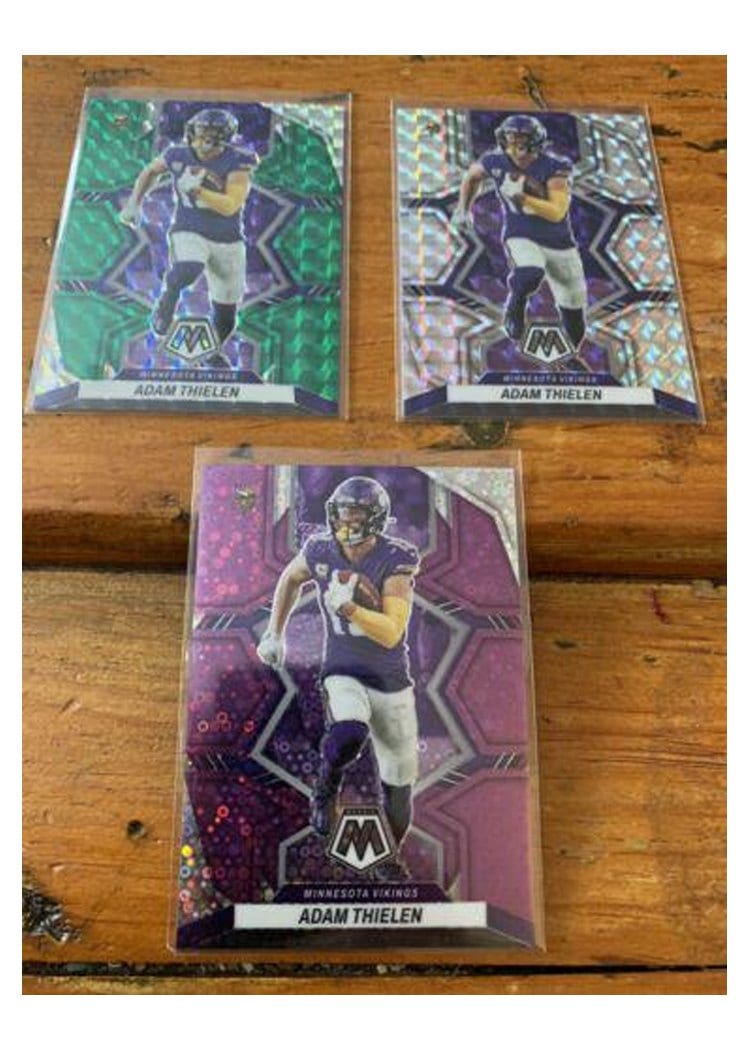 2022 Panini Mosaic Base Set Adam Thielen #130 card