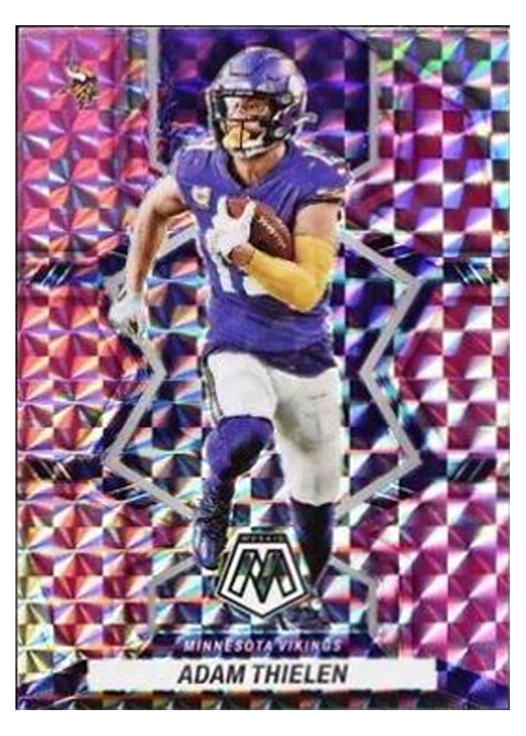 2022 Panini Mosaic Base Set Adam Thielen #130 card
