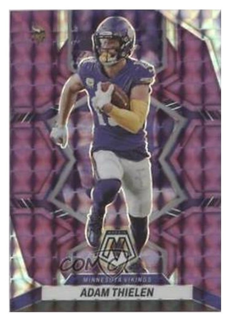 2022 Panini Mosaic Base Set Adam Thielen #130 card