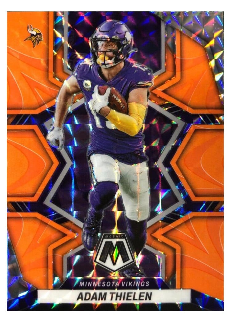 2022 Panini Mosaic Base Set Adam Thielen #130 card