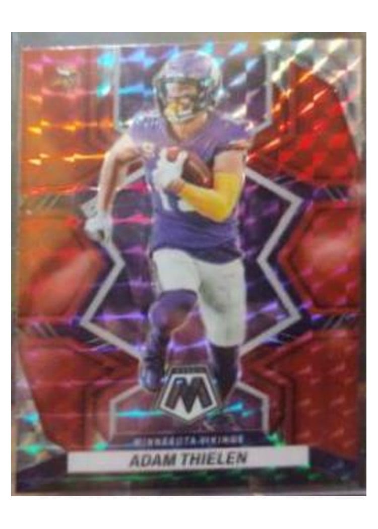 2022 Panini Mosaic Base Set Adam Thielen #130 card