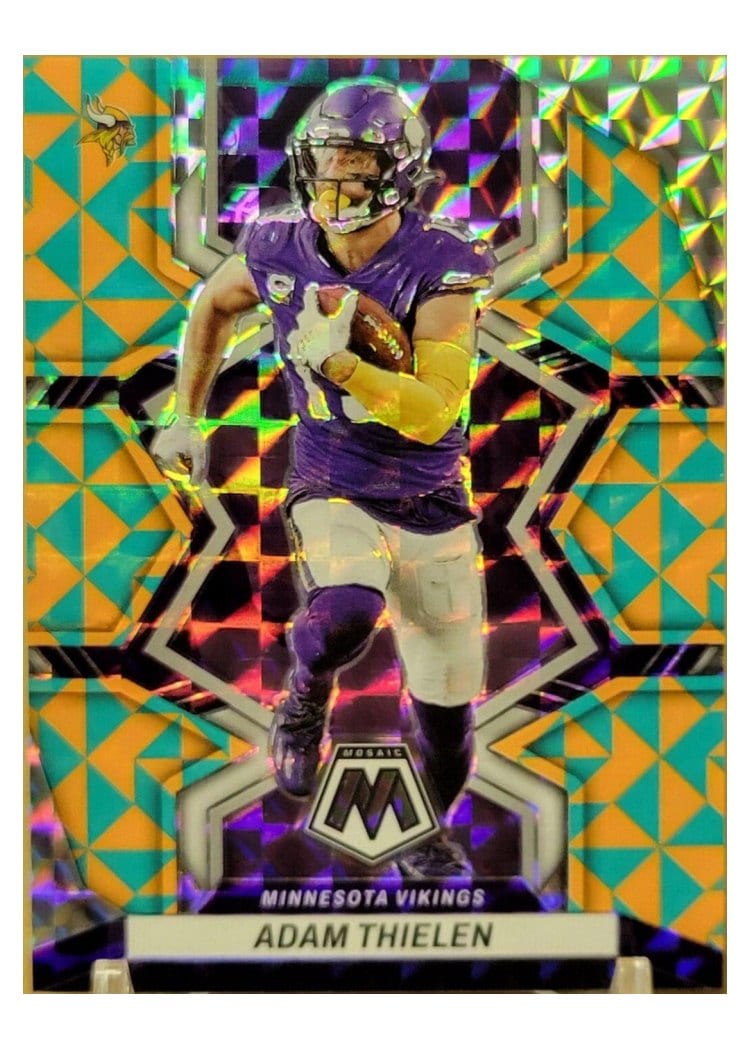 2022 Panini Mosaic Base Set Adam Thielen #130 card