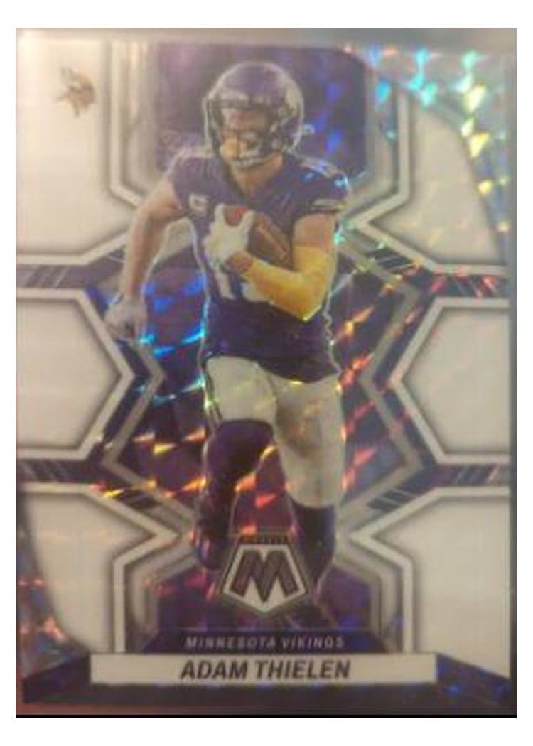 2022 Panini Mosaic Base Set Adam Thielen #130 card
