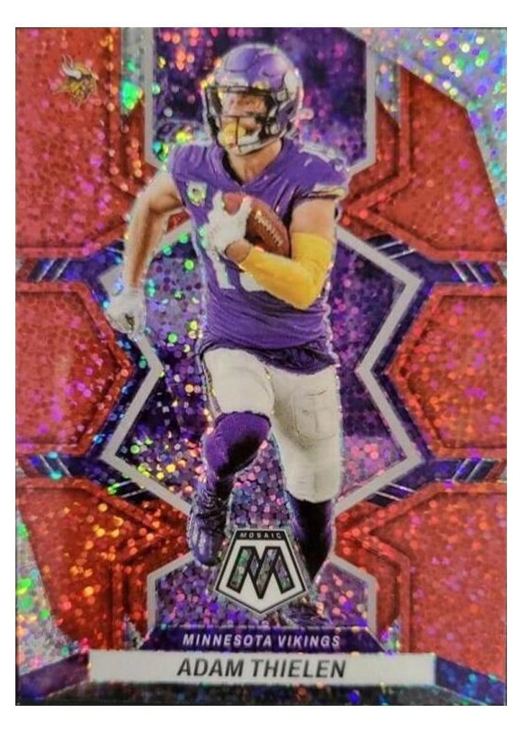 2022 Panini Mosaic Base Set Adam Thielen #130 card
