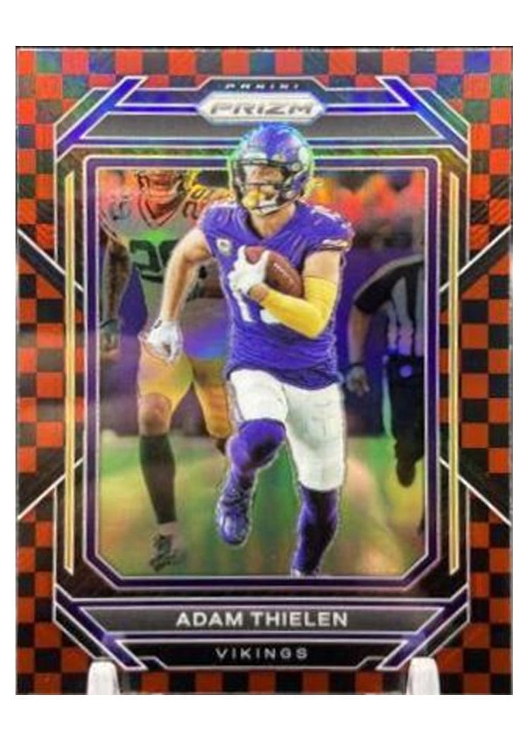 2022 Panini Prizm Base Set Adam Thielen #189 card