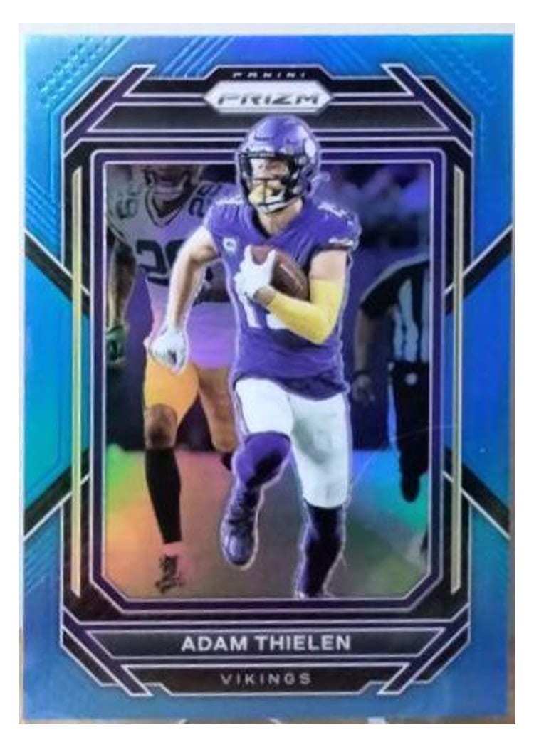 2022 Panini Prizm Base Set Adam Thielen #189 card