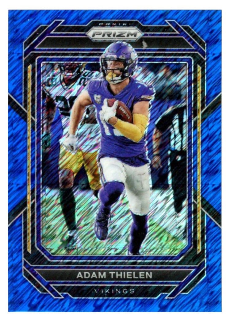 2022 Panini Prizm Base Set Adam Thielen #189 card