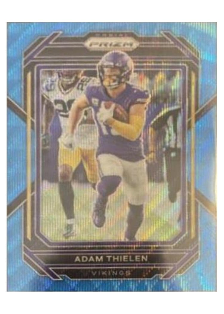 2022 Panini Prizm Base Set Adam Thielen #189 card