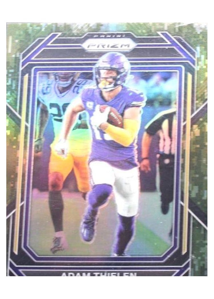 2022 Panini Prizm Base Set Adam Thielen #189 card