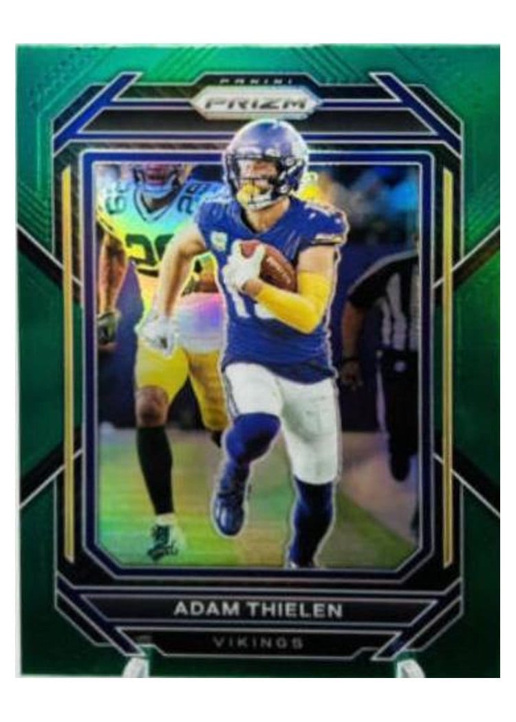 2022 Panini Prizm Base Set Adam Thielen #189 card