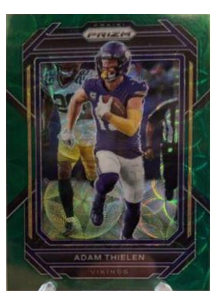 2022 Panini Prizm Base Set Adam Thielen #189 card