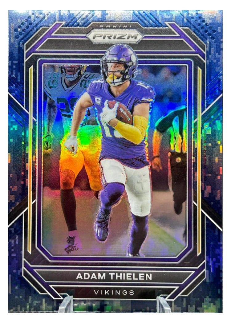 2022 Panini Prizm Base Set Adam Thielen #189 card