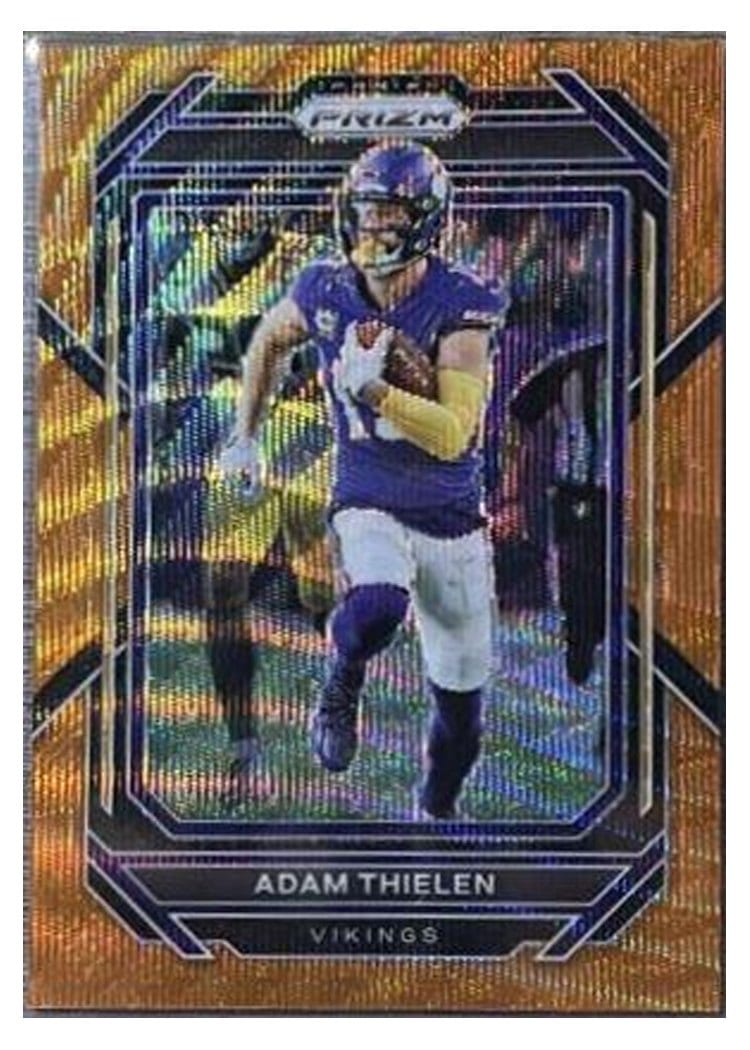 2022 Panini Prizm Base Set Adam Thielen #189 card