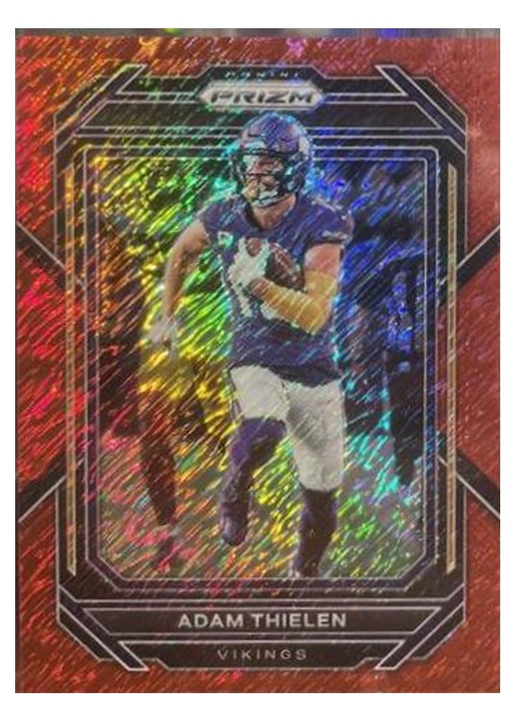 2022 Panini Prizm Base Set Adam Thielen #189 card
