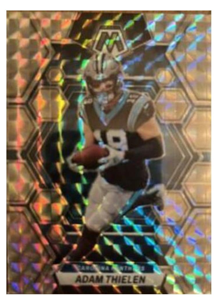2023 Panini Mosaic Base Set Adam Thielen #28 card
