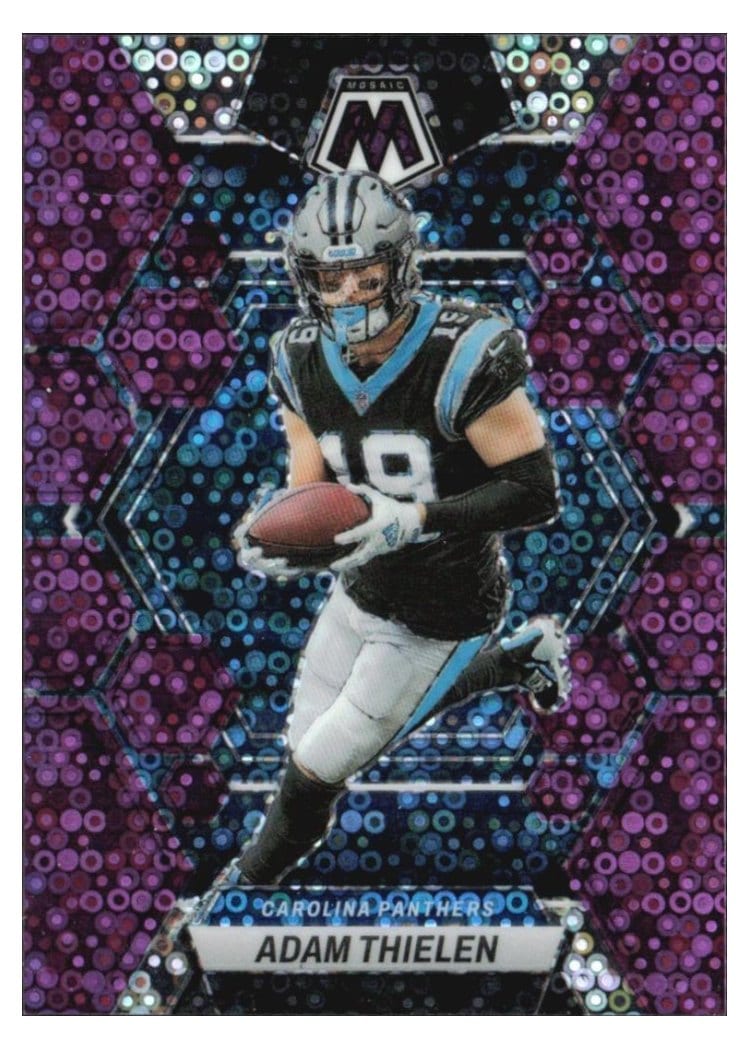 2023 Panini Mosaic Base Set Adam Thielen #28 card