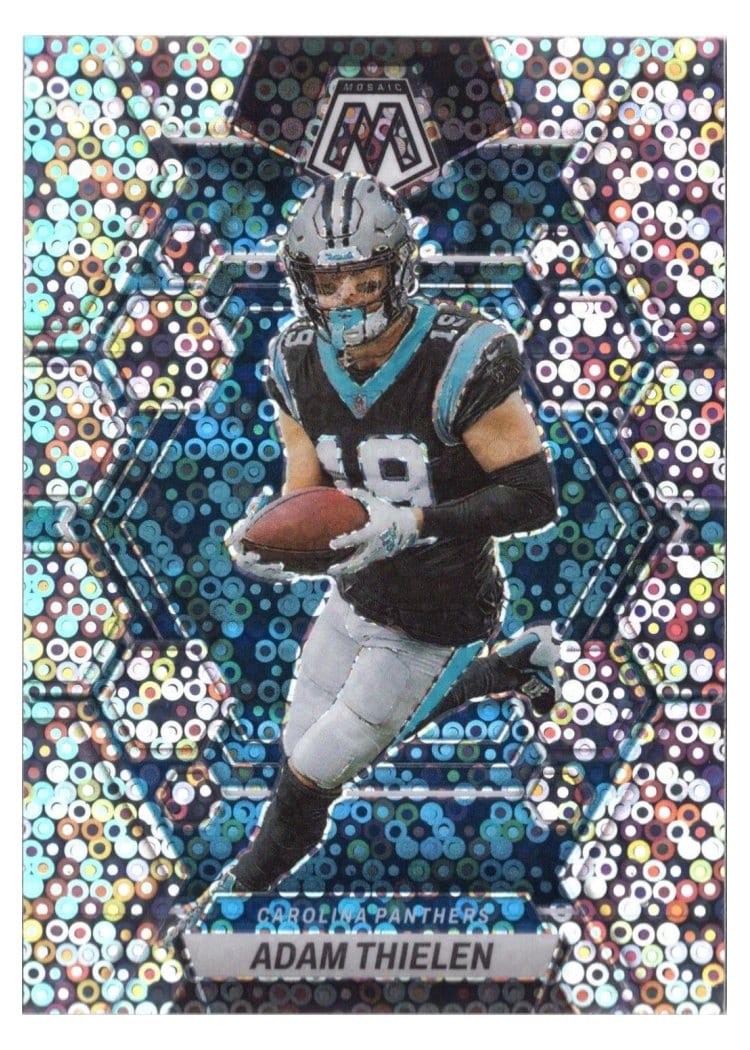 2023 Panini Mosaic Base Set Adam Thielen #28 card
